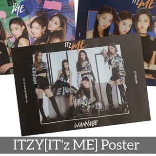 *Có-Sẵn* ẢNH ITZY POSTER IT’Z ME ITZ ME WANNABE OFFICIAL CHÍNH HÃNG
