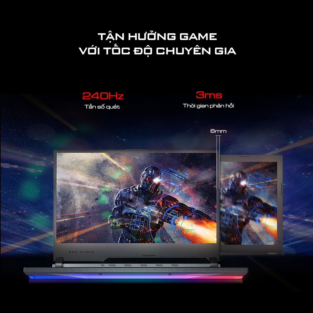 [Mã ELMALL1TR5 giảm 6% đơn 3TR] Laptop ASUS G731G_N-WH100T | i7-9750H | 16GB | 1TB | VGA RTX 2070 8GB | 17.3| Win 10 | BigBuy360 - bigbuy360.vn