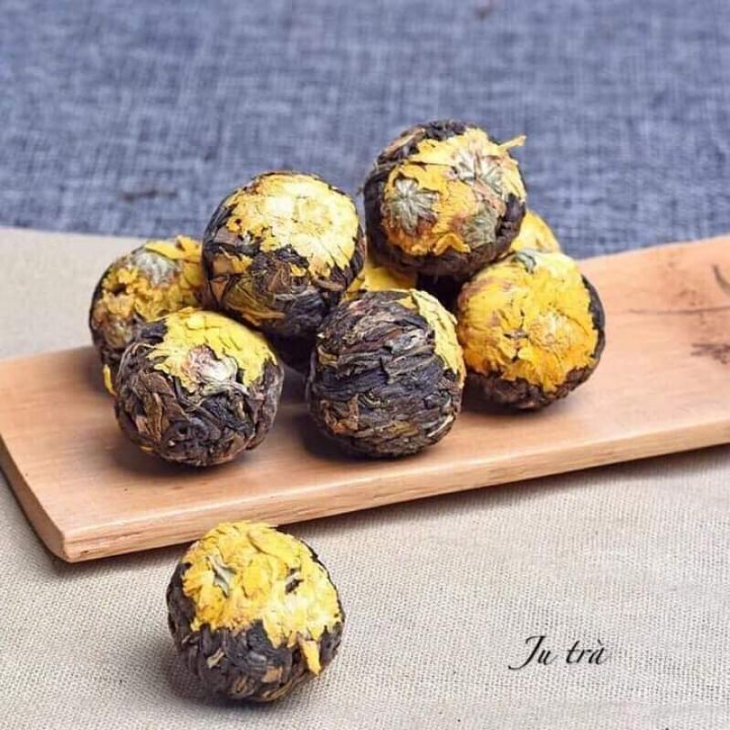 (Cực lạ) HỘP TRÀ PHỔ NHĨ NỞ HOA NGHỆ THUẬT THƠM NGON