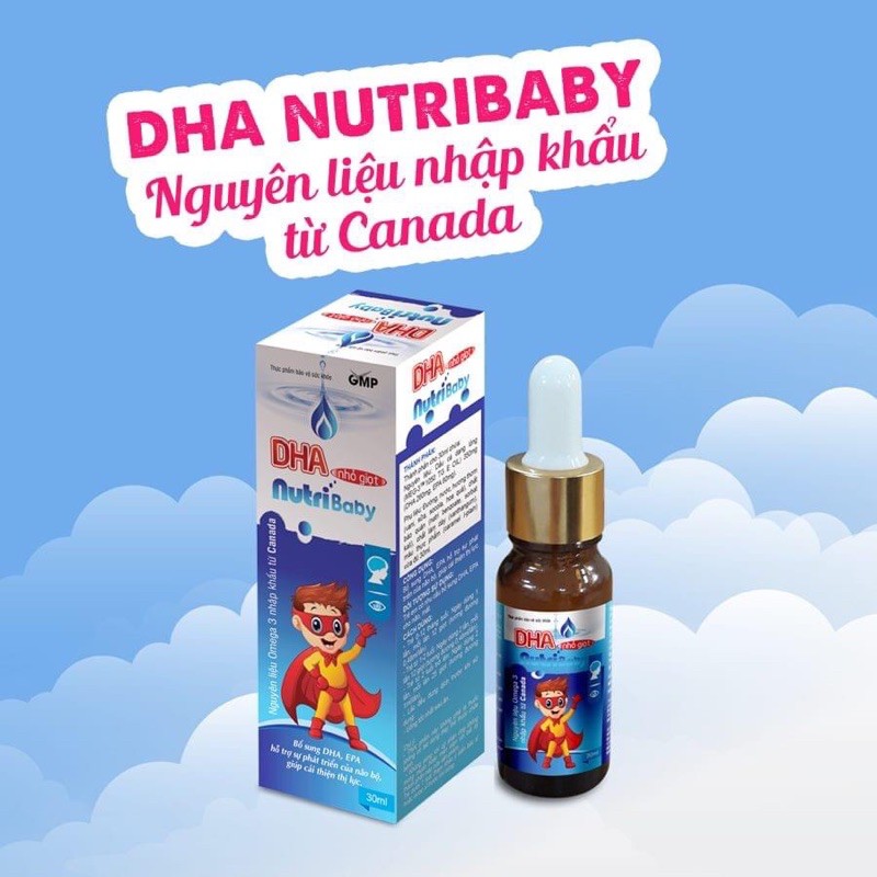 DHA nhỏ giọt-bổ sung DHA cho trẻ từ 0 tháng tuổi DHA Nutribaby