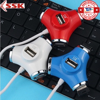 Hub USB 4 cổng chia USB 1 ra 4 SSK SHU012