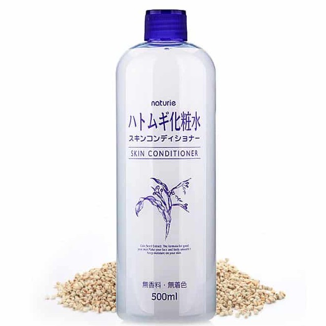 Nước hoa hồng ý dĩ cân bằng độ ẩm da Naturie Hatomugi Skin Conditioner