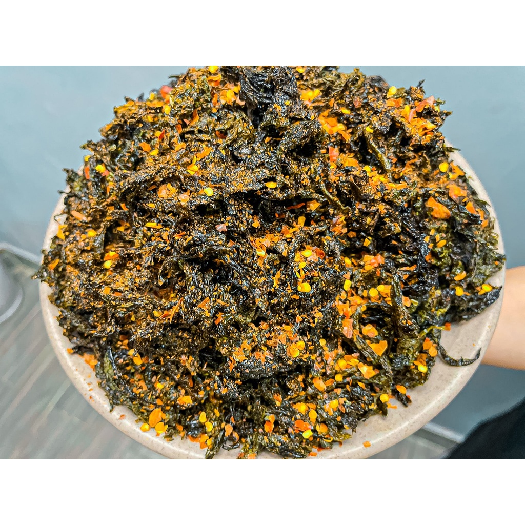 Rong Biển Cháy Tỏi Hũ 200gr Thơm Ngon