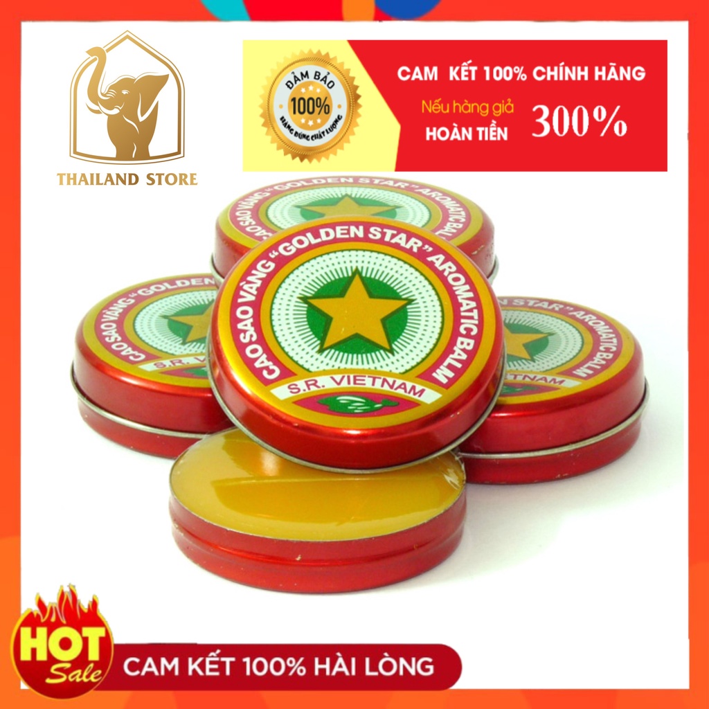 Cao Sao Vàng VIỆT NAM [GOLDEN STAR BALM] Dược TW3 3gr