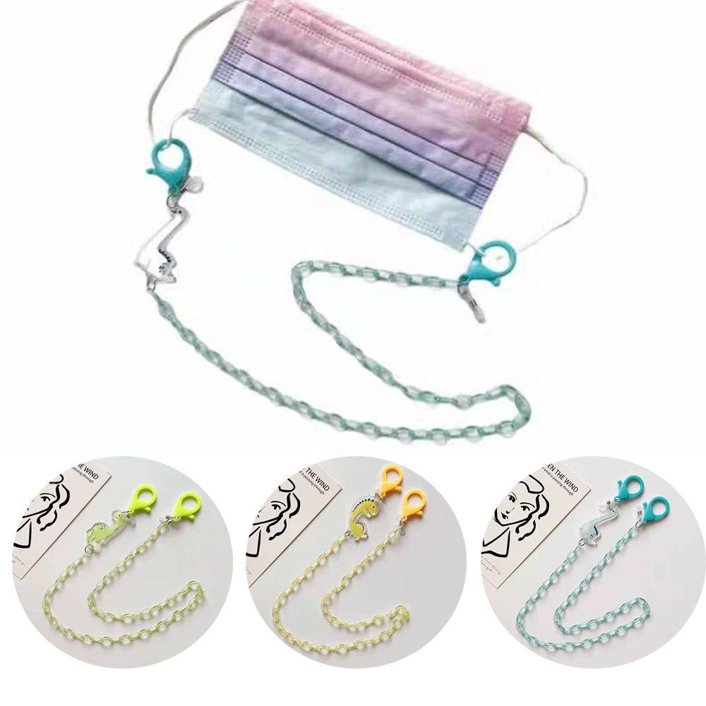 ESPO Dây Đeo Mắt Kính Chống Thất Lạc Bằng Acrylic Họa Tiết Hoạt Hình Dễ Thương