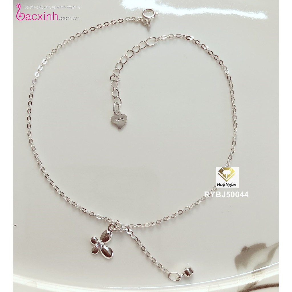 Lắc chân bạc Ý 925 Bạc Xinh Huệ Ngân RYBJ50044