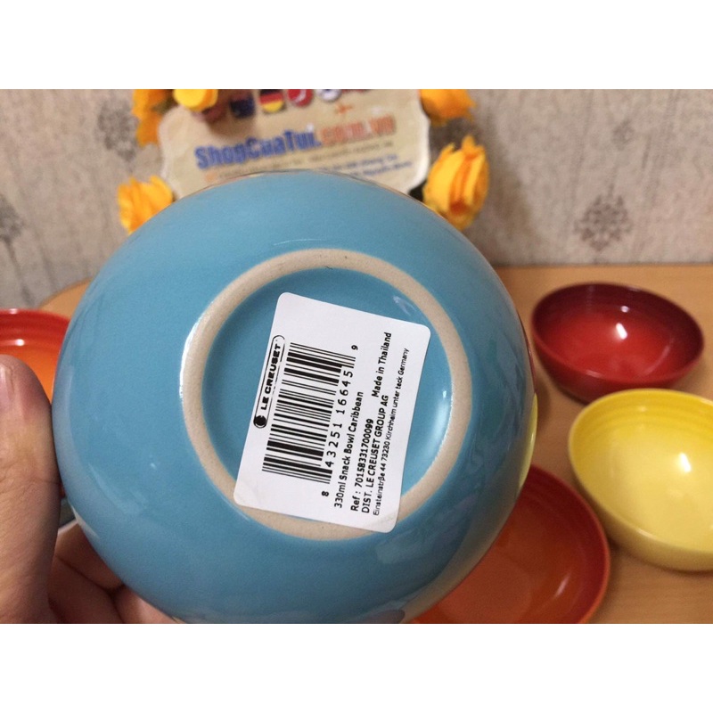 SET 6 BÁT ĂN CƠM CẦU VỒNG LE CREUSET 12 CM