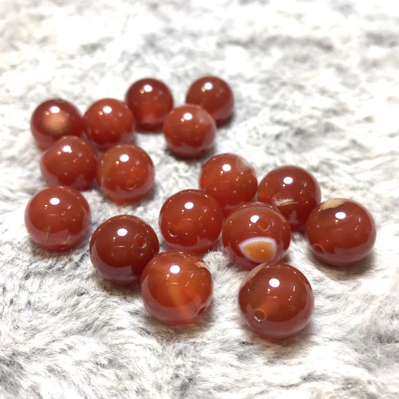 RED (giá 1 viên) Dây chuyền, Hạt lẻ, thiên nhiên,thanh tẩy