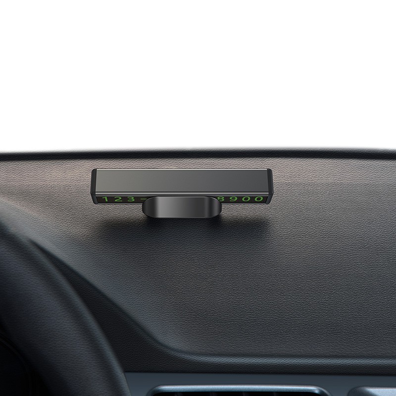 Bảng hiển thị chữ số Baseus kỹ thuật số bằng kim loại cho xe hơi | BigBuy360 - bigbuy360.vn