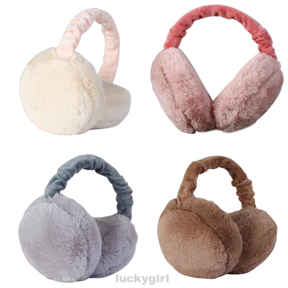 Women Earmuffs Ear Warmer Full Surround Adjustable Headband Protector Winter Earlap Foldable