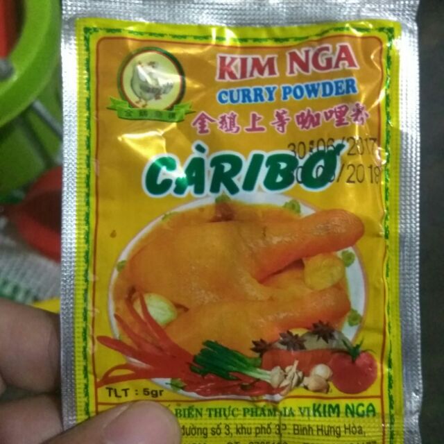 10gói cari bơ kim nga 5g