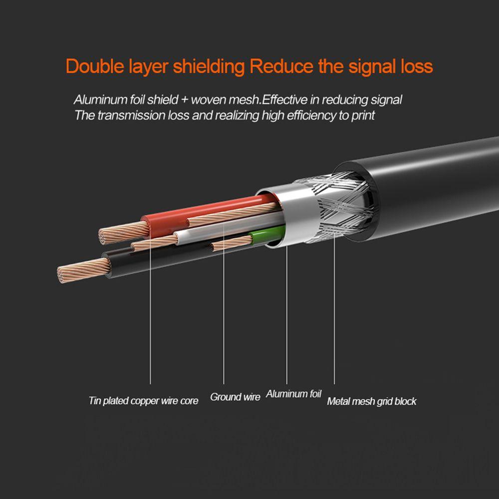 BTLIMER Cáp Dữ Liệu HDD Kết Nối USB 2.0 Cho Máy In, Máy Scan, Dell HP Epson