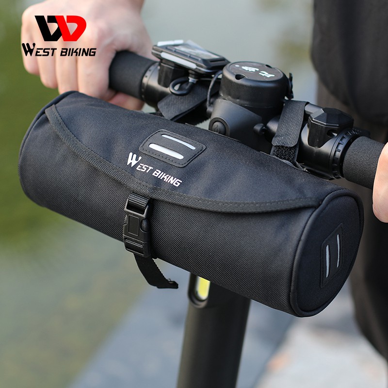 Túi đựng đồ WEST BIKING gắn pô tăng xe đạp leo núi chống thấm nước tiện dụng