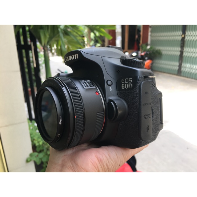 May ảnh Canon Eos 60d Lens Fix 50mm Stm F1 8 Shopee Việt Nam