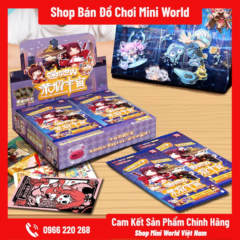 Thẻ Bài Mini World SS3 [Gửi 1 Gói Ngẫu Nhiên, 5 Thẻ Bài]