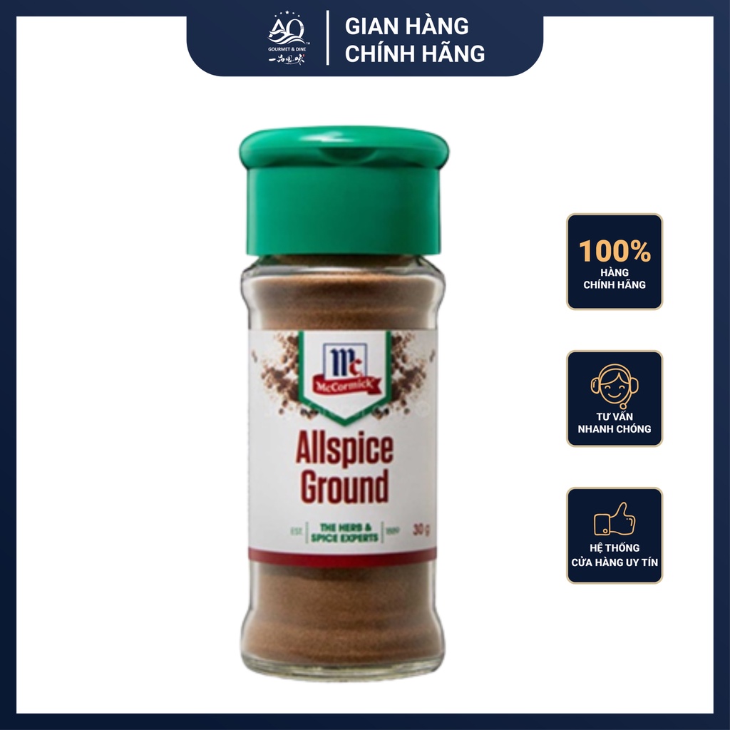 Bột gia vị Jamaica Allspice McCormick 30g -  McCormick Jamaica Allspice Ground