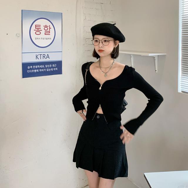 Chân Váy Xếp Ly Lưng Cao Dáng Rộng Phong Cách Retro Hàn Quốc Thời Trang Mùa Hè Cho Nữ | BigBuy360 - bigbuy360.vn