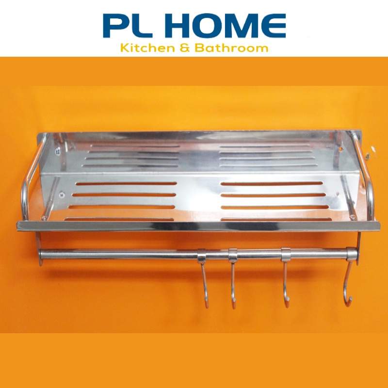 Kệ Đựng Gia Vị Inox SUS 304 Treo Tường