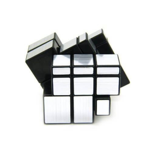 Đồ chơi sáng tạo Rubik Mirror 3x3x3 Silver ShengShou màu trắng