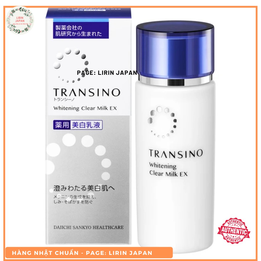 [Hàng Nhật Chuẩn] Sữa dưỡng transino whitening Clear Milk EX [Lirin Japan]