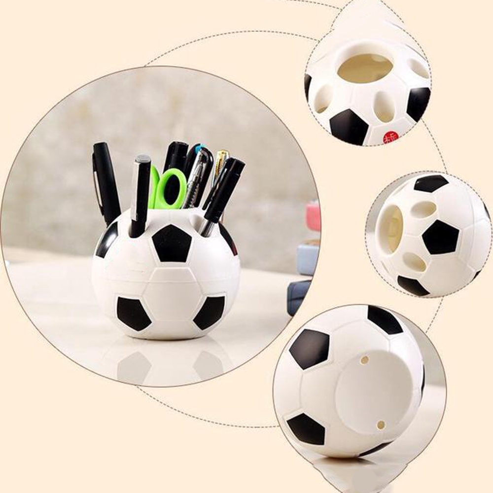 Giá Đỡ Bút/Đồ Trang Điểm Hình Quả Bóng Để Bàn
