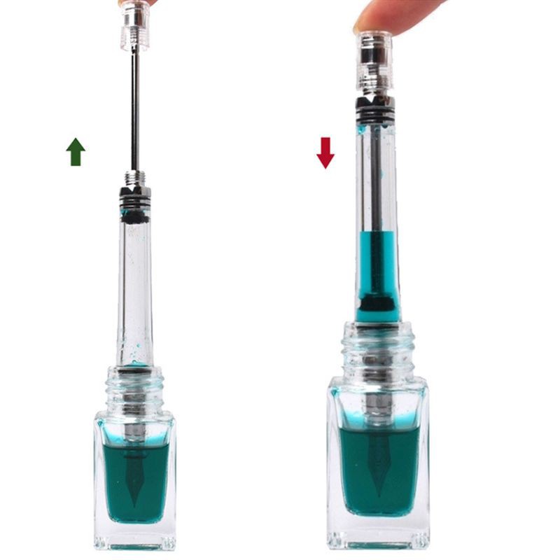 Bút Bơm Mực Trong Suốt Ngòi 0.38 / 0.5mm