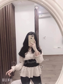 Áo bo chun eo