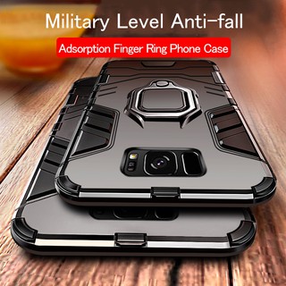 Ốp điện thoại tích hợp giá đỡ và đế nam châm cho Samsung Galaxy S8+ S9 Plus S10 + Plus S10e Note 10+ Plus Note 9