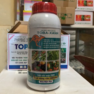 Phân kích rễ, bón lá hữu cơ sinh học Toba Xanh