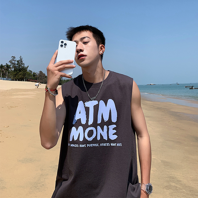 Áo thun sát nách thời trang phong cách năng động dành cho nam