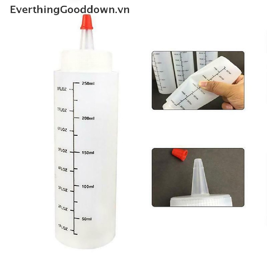 Everthinggood Bình Đựng Salad Dạng Bóp Chống Rò Rỉ Có Thang Đo Dành Cho Nhà Bếp