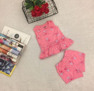 Đồ bộ cotton sát nách