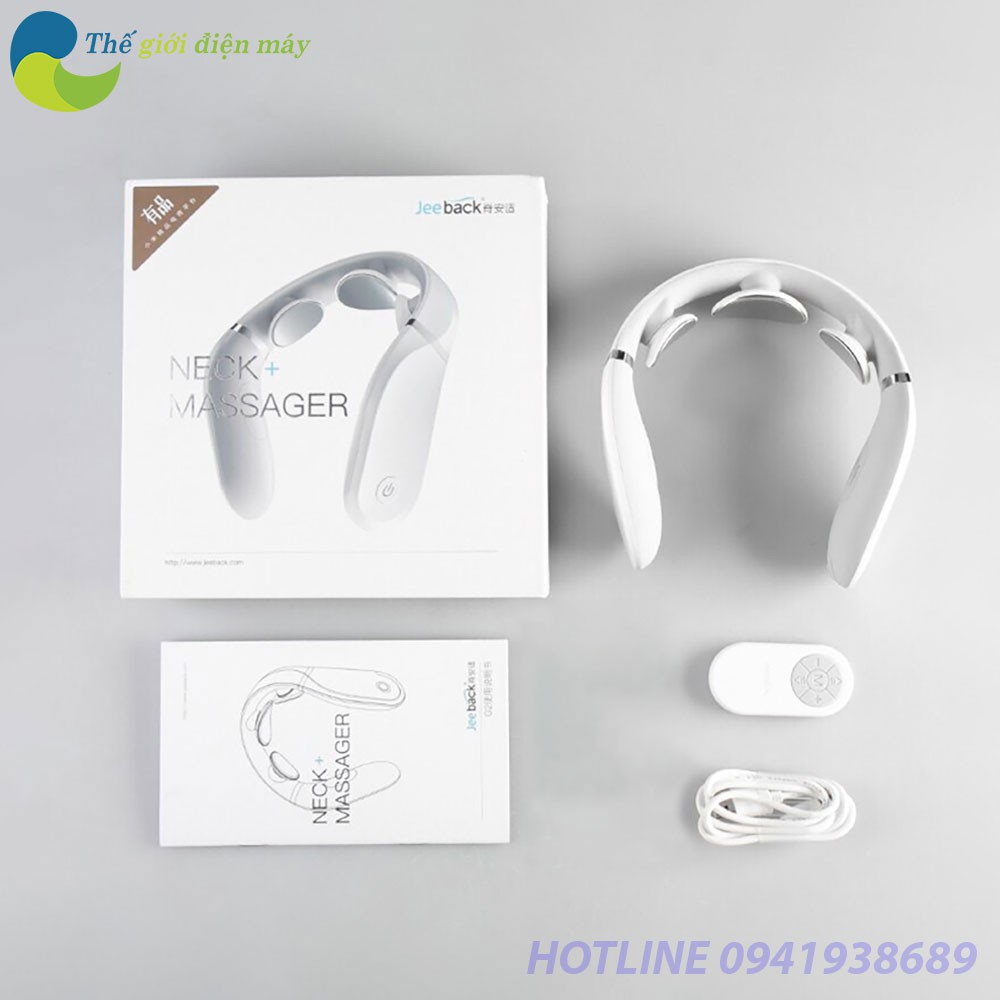 Máy massage cổ thông minh Xiaomi Jeeback Neck Massager G2 - Bảo hành 1 tháng - Shop Thế Giới Điện Máy