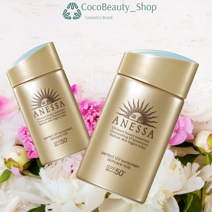 Kem Chống Nắng Anessa Perfect UV Sunscreen Skincare Milk SPF 50+ PA++++