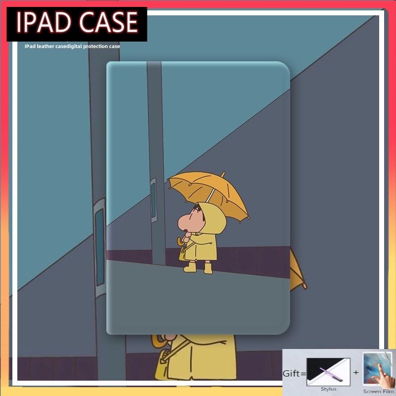 Crayon Shin-chan Mini 1 2 3 4 5 6 7 8 11 th gen Air4 IPad Case with Pencil Holder Slot Air3 Air2 Air1 Air10.5 Pro11 iPadair IPad Case Air Mini 1st 2nd 4th 5th 6th 7th 8th 11th Gen Generation 2017 2018 Pro 9.7 10.5 10.9 11 Inch 2020 2019 10.2 IPad Cover