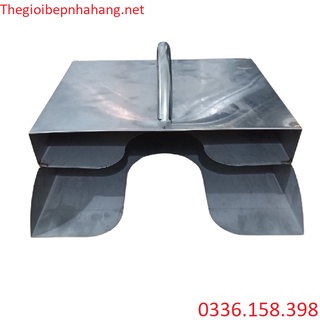 Hộp xách vỉ nướng inox , hộp đựng vỉ nướng, hộp chứa vỉ nướng, giỏ xách vỉ nướng, xách vỉ nướng cho nhà hàng quán ăn