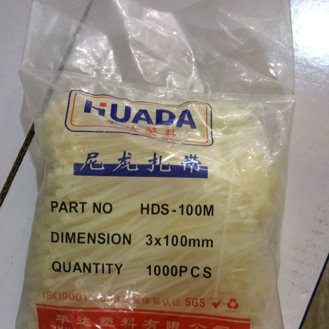 Dây thít, dây rút cột dây điện đủ size