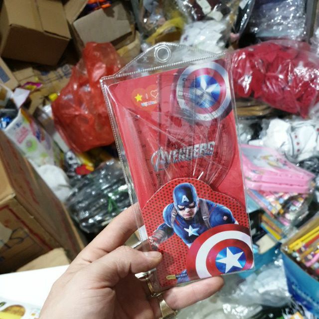 Bộ thước 4món kèm ví đựng loại đẹp