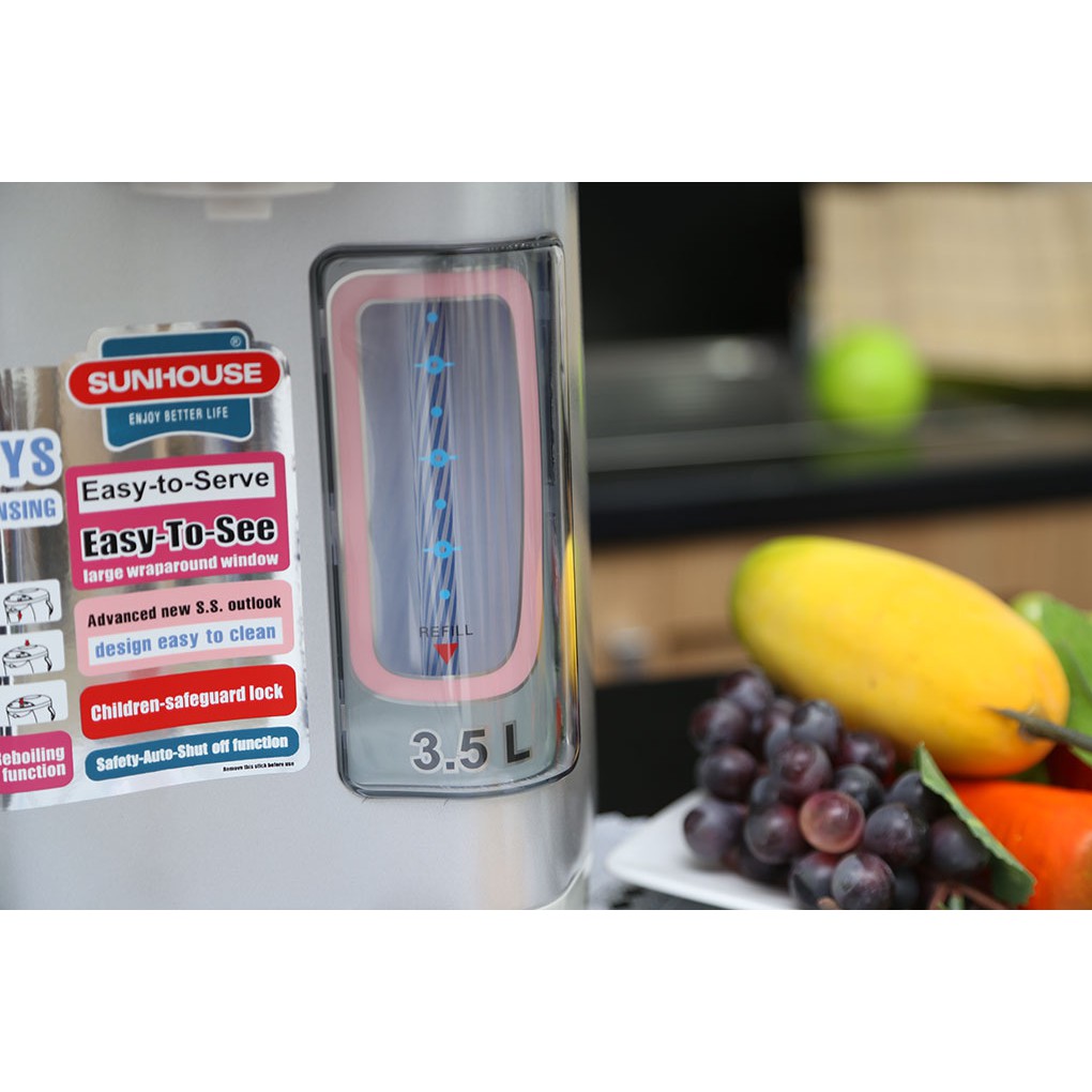 Bình thủy điện Sunhouse SH 1535 3.5 lít