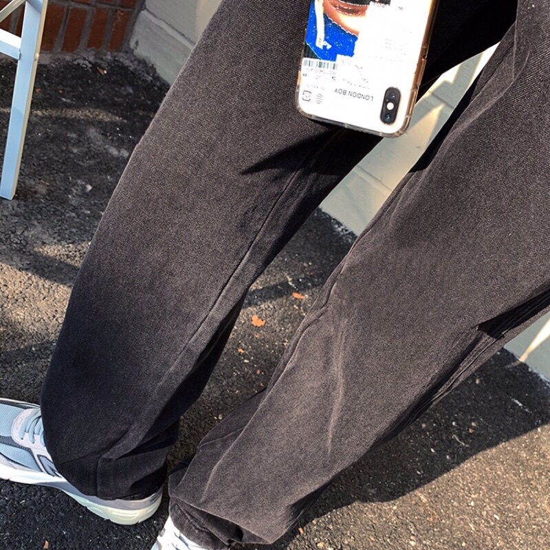 Quần jean bò ống rộng suông xuông nữ jeans cạp cao phong cách Hàn Quốc sành điệu style 2022 SKShop22 | BigBuy360 - bigbuy360.vn