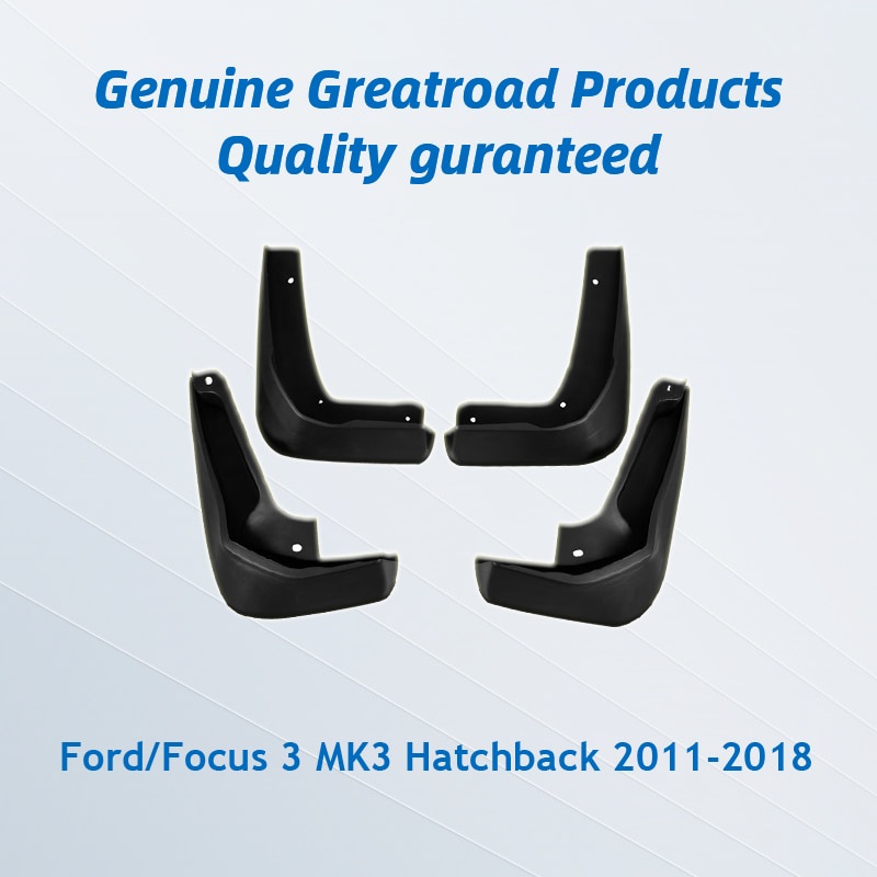 Car Mud Flaps Mudguards Mudflaps Splash Guards for Fender Accessories For Ford/Focus 3 MK3 Hatchback 2011-2018