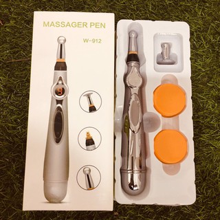 Bút châm cứu massage trị liệu xung điện W-912/DF-618 tặng khẩu trang vải