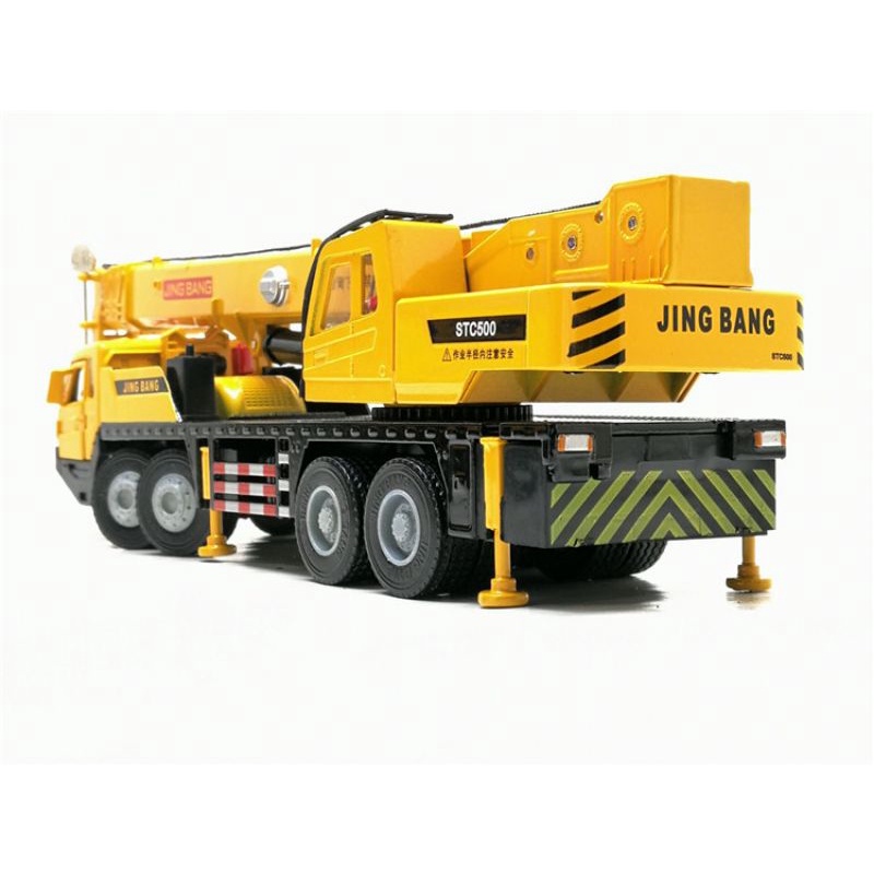 Xe mô hình cần cẩu hàng nặng  hợp kim 1:50