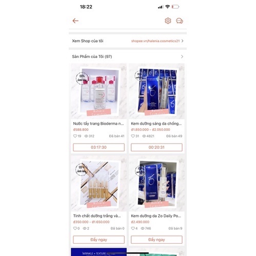 Nước tẩy trang Bioderma nắp nhún 850ml