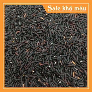 Gạo lứt đen dẻo Điện Biên thơm ngon gói 1kg ( Hút chân không) __NgaAnhShop