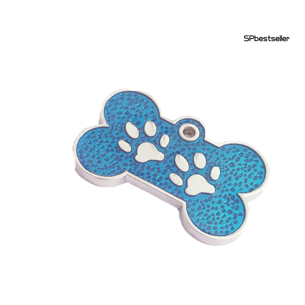 Thẻ Tên Đeo Cổ Hình Khúc Xương Dễ Thương Chống Thất Lạc Cho Thú Cưng