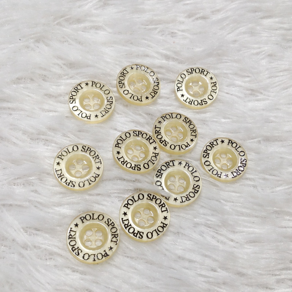 5 Chiếc cúc áo sơ mi nam nữ thời trang Nút in chữ đính kết quần tây kiểu