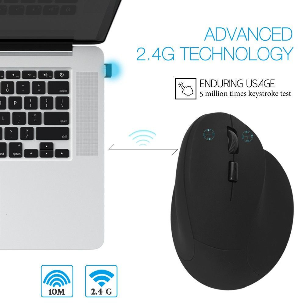 Chuột không dây 2.4G 5D 1600 DPI