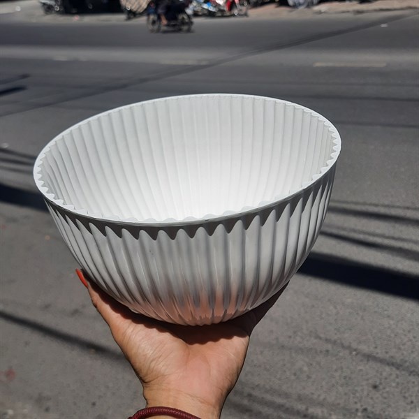 Chậu nhựa sọc bàn VN size2 20x11cm
