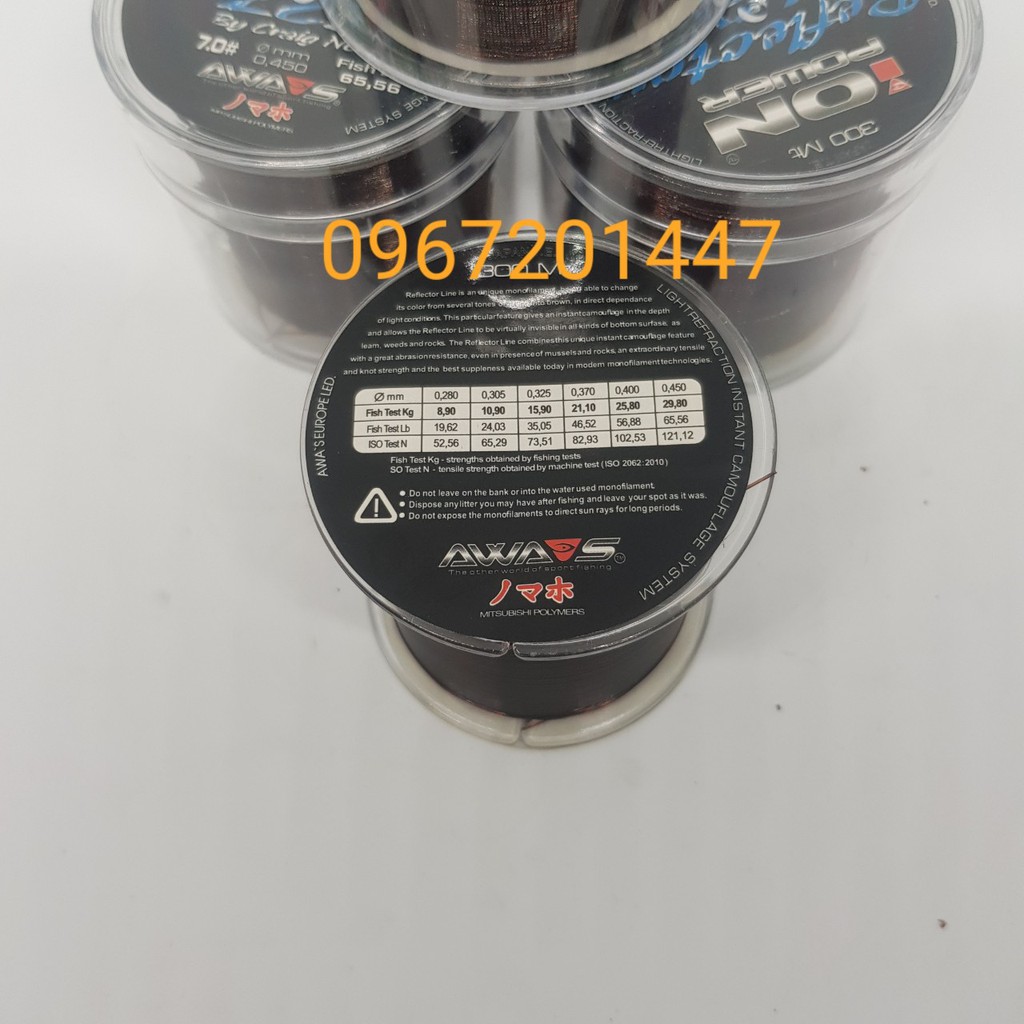 Cước câu cá ion 300m hàng xịn